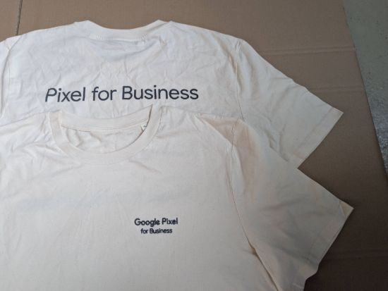 Bild von T-Shirt Pixel for Business, natur-meliert, Gr. L