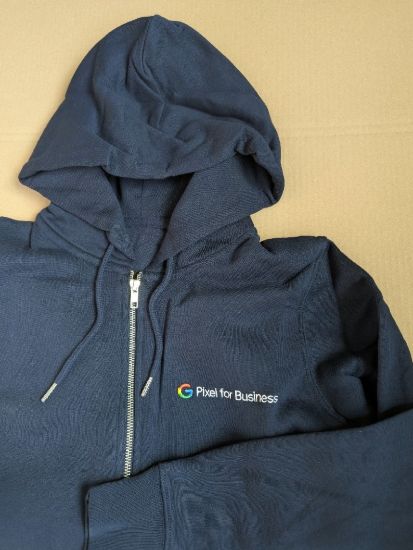 Bild von Google "Pixel for Business" Zipper dunkelblau, Gr. XL